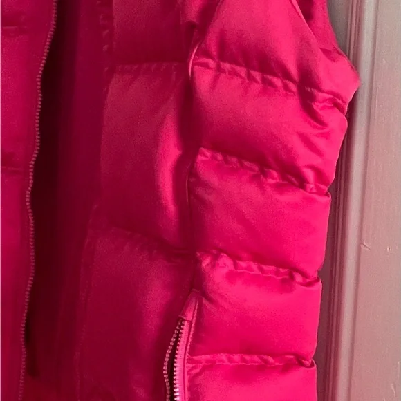 (NEW)adidas Hot Pink Down Puffer Vest - Picture 13 of 16